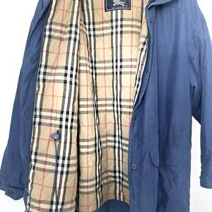Women’s Blue Burberry’s of London Vintage Utility  Jacket